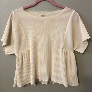 Madewell Cream Top